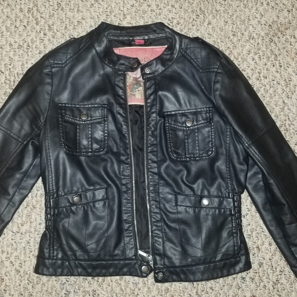 Leather jacket